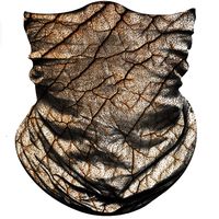 Obacle Seamless Bandana for Rave Face Mask Dust Wind UV Sun Protection Neck Gaiter Tube Mask for Women Men Festival Party Motorcycle Riding Fishing Hunting (Snake's Skin Printing Light Yellow)