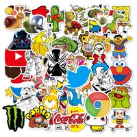 Laptop Stickers, Waterproof Vinyl Trendy Aesthetic Decal Stickers Pack 100 Pcs Cool Graffiti Dope VSCO Stickers for Hydro Flask, Water Bottle, Skateboard, Suitcase, Guitar, Motorcycle Teens Girls Boys