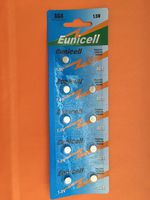 100 pcs Card AG4 377A 377 LR626 SR626SW SR66 LR66 376 1.5 Alkaline Battery with SHL LLC Coupon