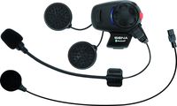 Sena (SMH5-UNIV) Bluetooth Headset and Intercom for Scooters/Motorcycles with Universal Microphone Kit