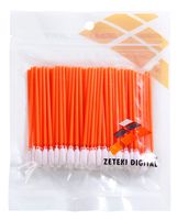 Zetek 100pcs Foam Tip Cleaning Swabs Sponge Stick for Inkjet Printer, Printhead, Camera, Cleanroom, Optical Lens, Gun, Automotive Detailing, Optical Equipment