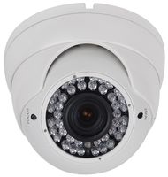 HDView 2.4MP 4-in-1 HD (TVI/AHD/CVI/960H) 1080P Outdoor 2.8-12mm Vari Focal Lens Turbo Platinum Dome Camera Eyeball White