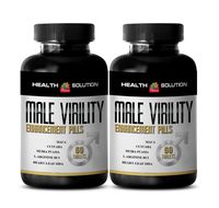 Maca Root Powder - Male Virility 1300MG - Sex Booster (2 Bottles)