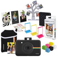 Polaroid Snap Instant Digital Camera (Black) Ultimate Gift Bundle