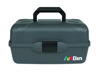 ArtBin Essentials-3 Tray Box- Black Art Supply Storage Box, 8737AB