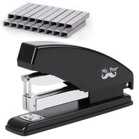 Mr. Pen- Stapler, Heavy Duty Stapler, Stapler with 3600 Staples, 60 Sheet Capacity, Desk Stapler, Office Staplers, Office Supplies, Standard Stapler, Stapler with Staples, One Touch Stapler, Staplers