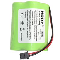 HQRP 2200mAh Battery for Uniden Bearcat SPORTCAT BP-180 BP180 BP-250 BP250 BBTY0356001 Replacement Plus HQRP Coaster
