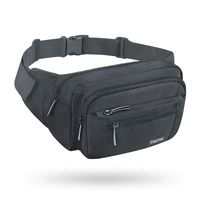 FREETOO Waist Pack Bag Fanny Pack for Men Women Hip Bum Bag with Adjustable Strap for Hiking Walking Running Cycling Traveling Casual Outdoors Workout (Gray-Green)