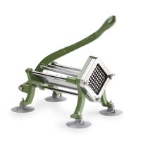 New Star Foodservice 42306 Commercial Grade French Fry Cutter with Suction Feet, 3/8-Inch