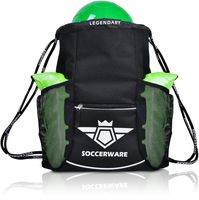 Soccer Bag Backpack with Ball Holder Pocket for Kids Youth Boys Girls Sackpack