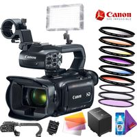 Canon XA11 Compact Full HD Camcorder with HDMI, Top Handle Bar, Composite Output + Creative Filter Kit