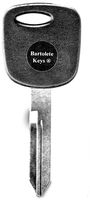 Transponder Key Blank Fits 2001 2002 2003 2004 Mazda Tribute with Do It Yourself Programming Instructions