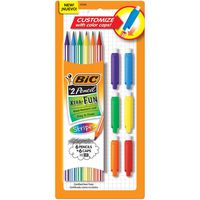 BIC Xtra-Fun Custom Graphite Pencil, 2 HB, 6-Count