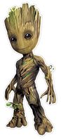 Groot Guardians of The Galaxy 6" x 3" - Car, Laptop Decal, Window, Car Bodies,Motorcycles Helmets Boats, Mailboxes, Laptops, Skateboard, Guitars, Trailers