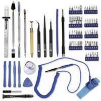 LB1 High Performance ProElec Professional Electronic Technician Repair Tool Set for Repairing iPhones, Android Phones, Tablets, Computers, Electronics, and More