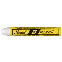 Markal 80220 B Paintstik Solid Paint Ambient Surface Marker, White (Pack of 12)