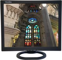 ViewEra V172SV2-B TFT LCD Gaming Monitor 17" Screen Size, VGA, Composite (RCA) Video, S-Video, Resolution 1280 x 1024, Brightness 250 cd/m2, Contrast Ratio 1000:1, Response Time 5ms, Built-in Speaker