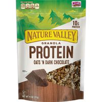 Nature Valley Granola, Protein Oats and Dark Chocolate, 11 oz