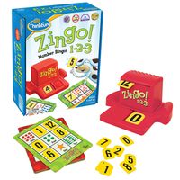 ThinkFun Zingo 1-2-3 Number Bingo Game for Age 4 and Up - Award winner and Toy of the Year Nominee