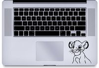 Young Simba Trackpad Macbook Decal
