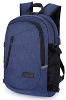 Casual Laptop Backpack, Anti Theft Backpack With USB Charging Port Fits 15.6 inch Laptop, Slim Lightweight Travel backpack for girls