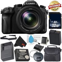PANASONIC LUMIX DMC-FZ2500 4K Point and Shoot Camera w/20X Leica DC Vario-ELMARIT F2.8-4.5 Lens Bundle