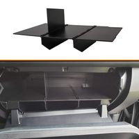 JDMCAR Glove Box Insert ABS Organizer Compatible with Toyota Tacoma (2016-2019 2020)- Upgraded Version