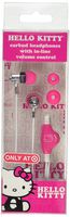Hello Kitty Earbud Headphones with Imline Volume Control