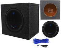 New Planet Audio AC10D 10" 1500 Watt Dual 4-OHM Car Subwoofer + Sealed Enclosure