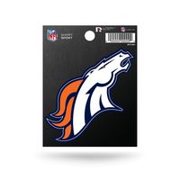Rico Industries NFL Denver Broncos Die Cut Team Logo Short Sport Sticker
