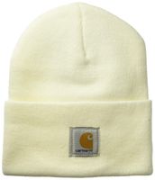 Carhartt Men's Acrylic Watch Hat A18, Deep Winter White, One Size