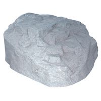 EMSCO Group Landscape Rock - Natural Granite Appearance - Low Profile Boulder - Lightweight - Easy to Install