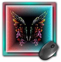 3dRose LLC 8 X 8 X 0.25 Inches Flight of Fancy Mouse Pad (mp_28766_1)