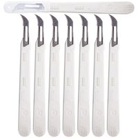 Juvale Seam Ripper - 8-Pack Seam Ripper with Protective Covers, 6.125-Inch Seam Cutter Razor Stitch Remover, Seam Ripper Sewing Tool