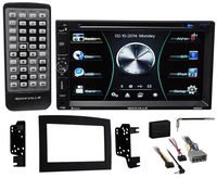 DVD/iPhone/Spotify/Bluetooth Receiver Stereo for 2006-2009 Dodge Ram 2500/3500