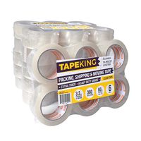 Tape King Clear Packing Tape Super Thick - 60 Yards Per Roll (Case of 36 Rolls) - Strong 3.2mil, Heavy Duty Adhesive Commercial Depot Tape for Moving, Sealing, Packaging Shipping, Office & Storage