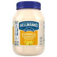 Hellmann's Mayonnaise Dressing, Canola Cholesterol Free, 30 oz