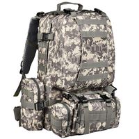 CVLIFE Military Tactical Backpack Survival Army Rucksack Assault Pack Molle Bag