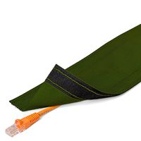 5" Wide Dura Race Carpet Cord Cover - 5FT Length - Color: Green