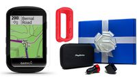 Garmin Edge 530 (GPS Only, Red Case) Gift Box Bundle | +PlayBetter Silicone Case, HD Screen Protectors, Adapters & Protective Hard Case | 2019 Version | GPS Bike Computer
