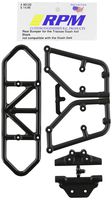 RPM 80122 Rear Bumper Black Slash 4x4 Black