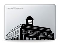 Dr Who Tardis Police Box- Decal Sticker for MacBook, Air, Pro All Models