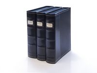 Bellagio-Italia Black DVD, CD, Book Bok. 3 pack - holds 144 Discs