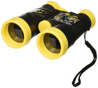 DC Comics 70382 Batman 7X35 Binoculars Designed For Kids, Compact roof-prism binoculars, Crystal Clear, Sharp And Crisp, Fun Packaging Makes For A Great Birthday Gift, Black/ Yellow