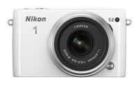 Nikon 1 S2 Digital Camera with 1 NIKKOR 11-27.5mm f/3.5-5.6 Lens (White)