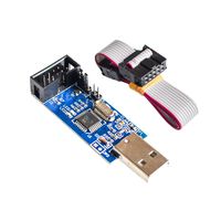 Organizer ATMEL 51 AVR ATMEGA8 Programmer USBasp USB ISP 10 Pin USB Programmer 3.3V/5V with Cable (1 Pack)