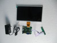 10" inch LCD Monitor Display with VGA HDMI AV Input Ports for Raspberry PI DIY