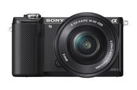 Sony Alpha a5000 Mirrorless Digital Camera with 16-50mm OSS Lens (Black) (Renewed)