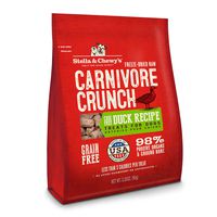 Stella & Chewy's Freeze-Dried Raw Carnivore Crunch Cage-Free Duck Recipe Dog Treats, 3.25 oz bag