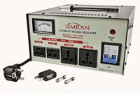 Simran AR-2000 Regulator Power Converter Voltage Transformer, 2000 WATT, Grey